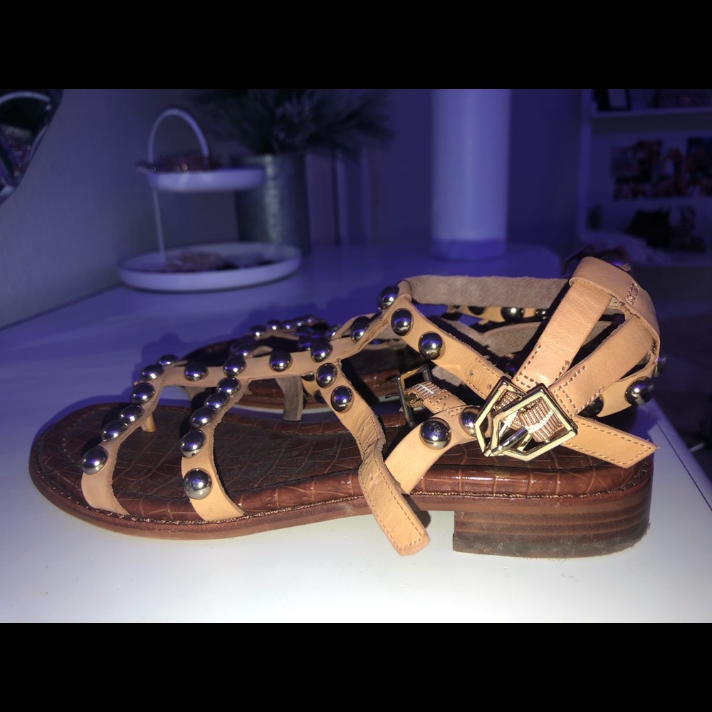 Sam Edelman Golden Many Strap Sandals